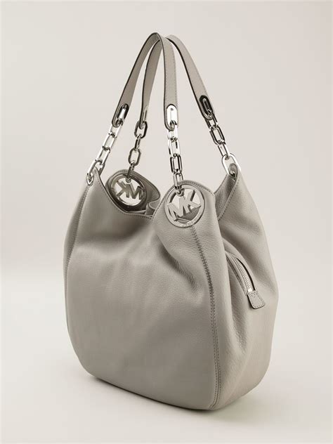 michael kors shoulder bag grey